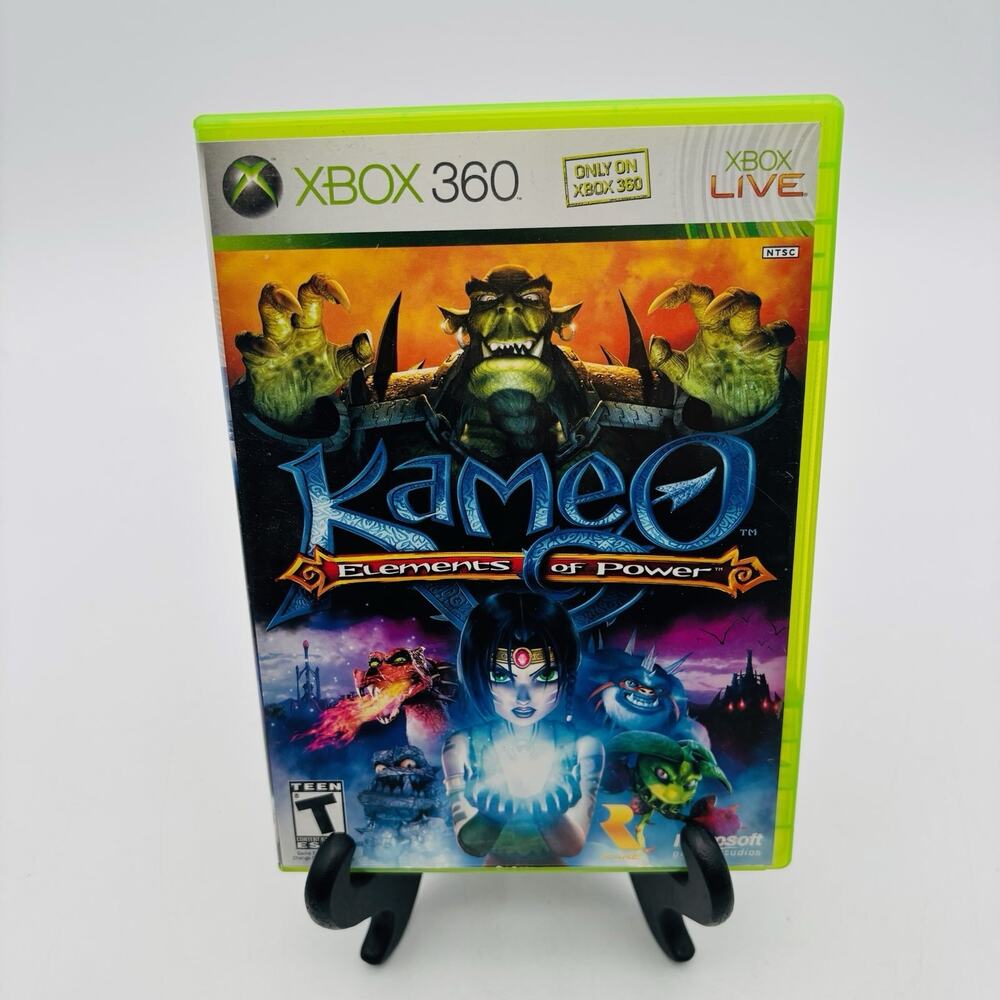 Kameo: Elements of Power (Microsoft Xbox 360, 2005) Complete Tested Working CIB